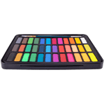 Aquarellfarben im Napf