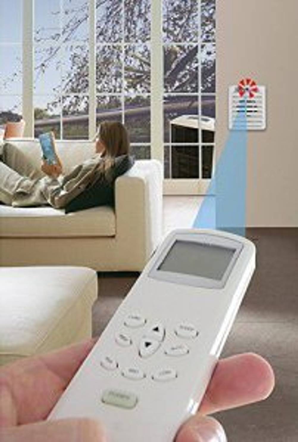 Klimaanlage mit Fernbedienung