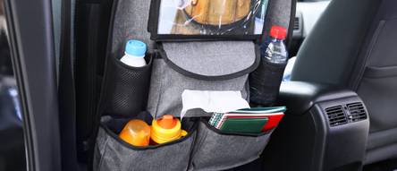 Kaufe Hochwertiger Autositz-Organizer, platzsparend, aus Kunstleder,  praktisch