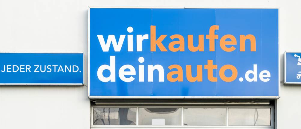Werbeschild von