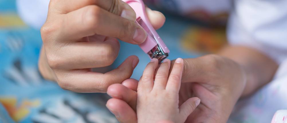 Baby-Nagelknipser-Test