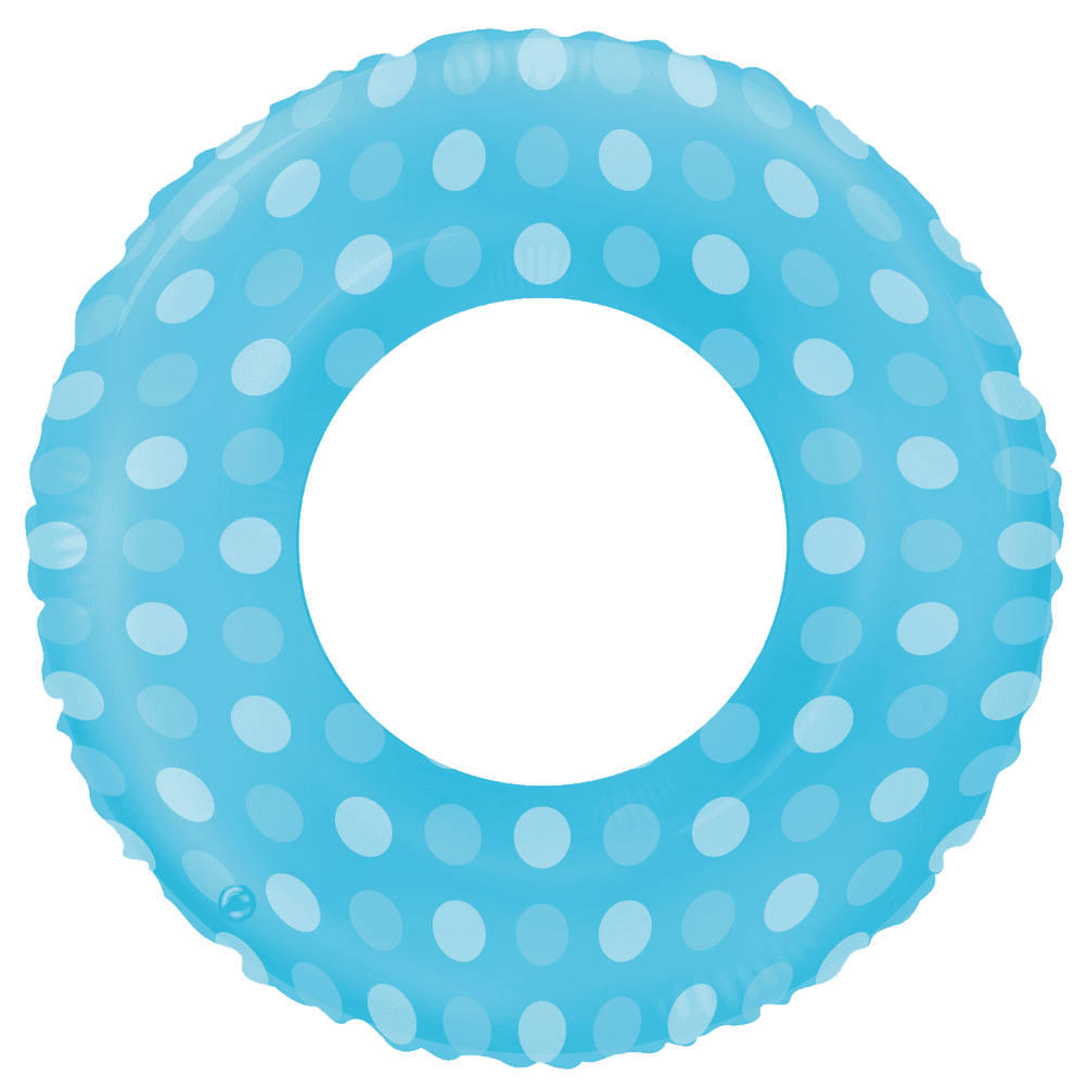 baby schwimmring icon blau