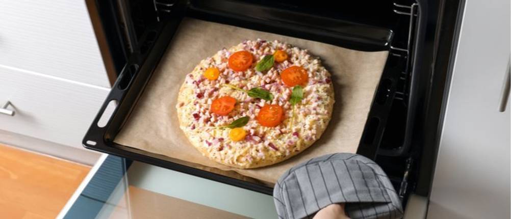 pizza auflauf lasagne einbaubackofen mit mikrowelle