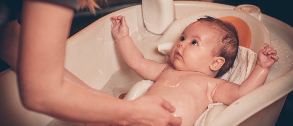 Badewannenliege Baby Test