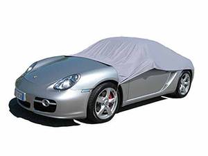Auto-Halbgarage Test