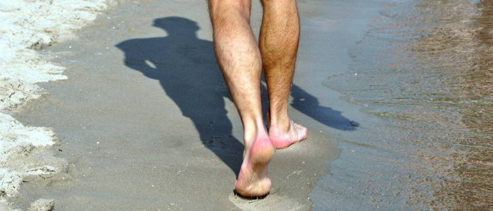 barfußschuhe strand