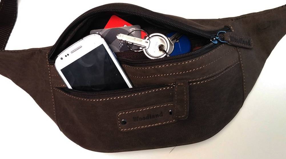 inhalt einer bauchtasche