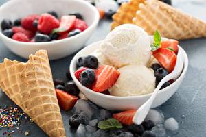Beeren Eis
