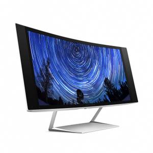 Mit einem Seitenverhältnis von 21:9 ist dieser curved Monitor besonders für Filme geeignet.