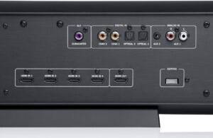 Höherpreisige Soundbars, wie hier von Teufel, haben oft sehr umfangreiche Anschlussoptionen.