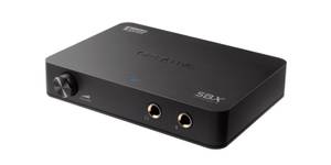 Der Creative Sound Blaster ist eine vollwertige Audiolösung mit Kopfhörer-Vorverstärker und elegantem Äußeren.