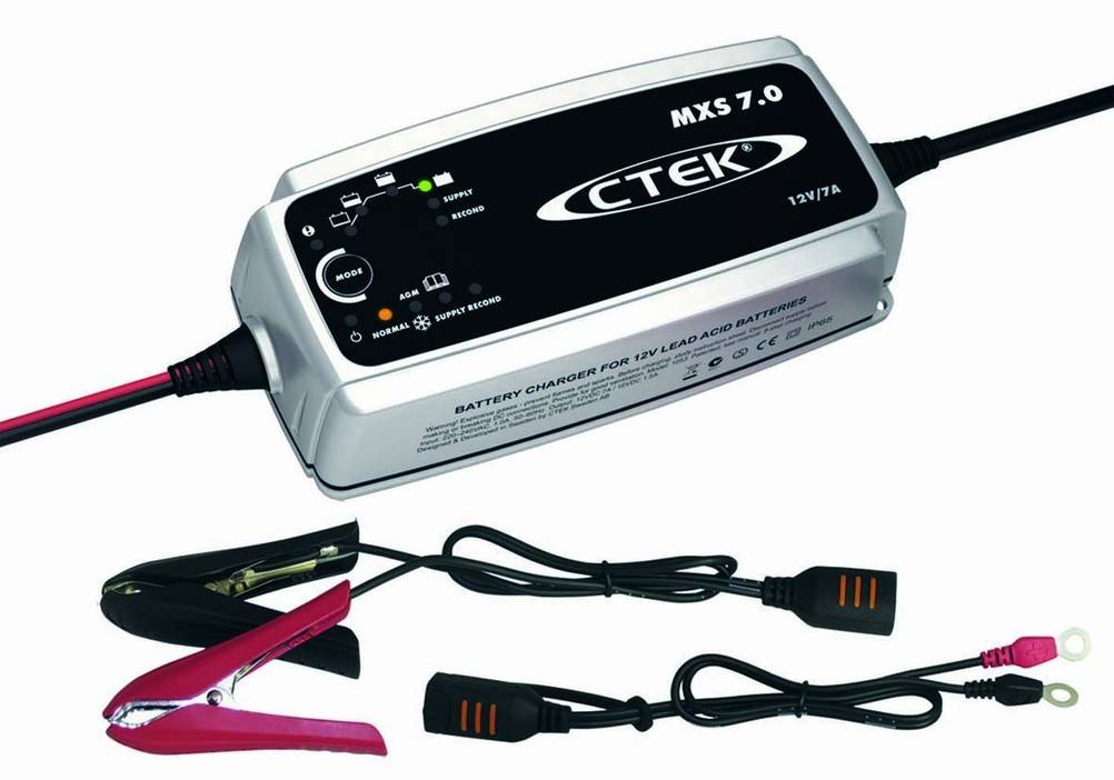 CTEK MXS 7.0 Batterieladegerät: Spritzwasser- und staubdicht