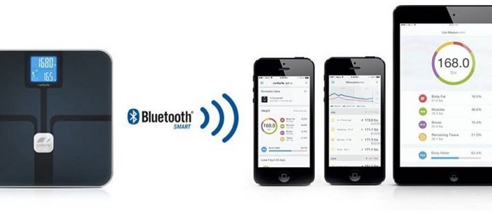 Bluetooth App für Körperanalyse