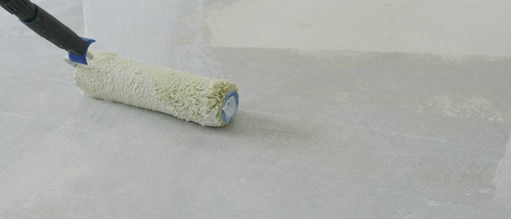 Betonfarbe Test