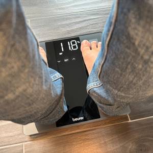 11,8 % Bauchfett werden auf der Beurer BF 500 angezeigt.