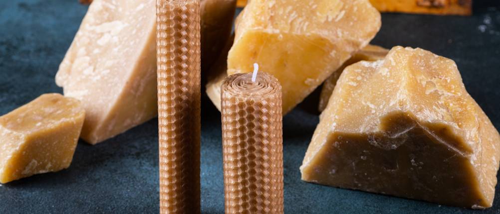 Bienenwachskerze-Test