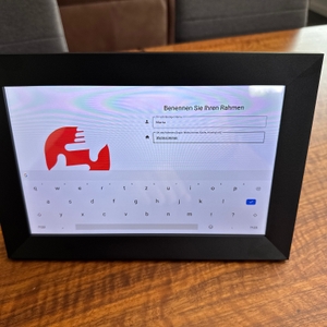Rahmen benennen beim Bigasuo Frameo 10,1 Zoll