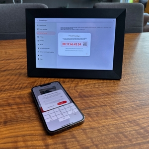 Freund hinzufügen App Bigasuo Frameo 10,1 Zoll