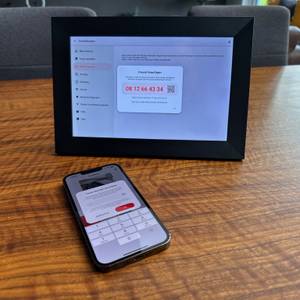 Freund hinzufügen App Bigasuo Frameo 10,1 Zoll