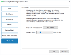 Verschlüsselungssoftware Vergleich Steganos Geheimfach verstecken