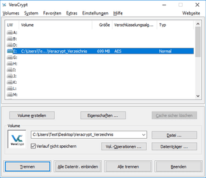 Verschlüsselungssoftware Verschlüsselungsprogramme VeraCrypt