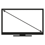 PC-Monitor Zoll Diagonal