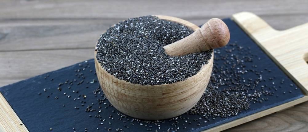 Bio-Chia-Samen-Test