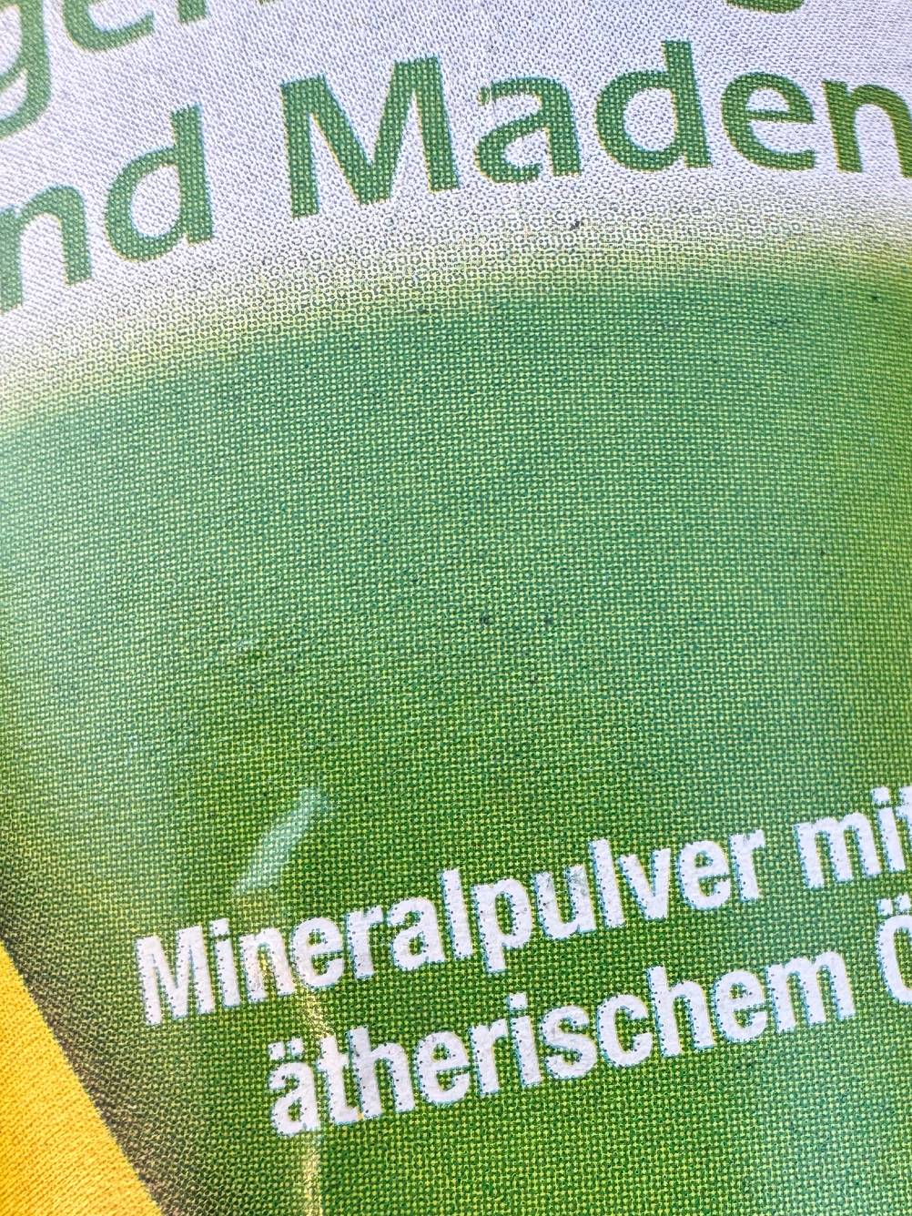 Ein getestetes Biotonnenpulver ist mit ätherischen Ölen versehen.