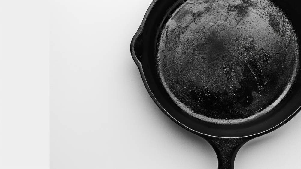 BIOL-Pfannen-Test: Gusseisenpfanne mit ausgeprägter Patina