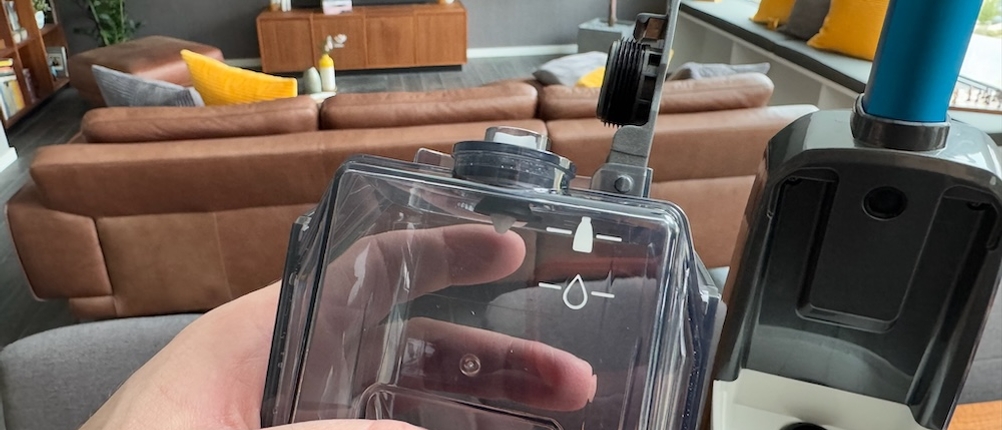 Wasserbehälter beim Bissell CrossWave HF3