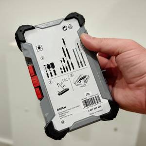 Hier wird die Rückseite des Bitsets von Bosch abgebildet.