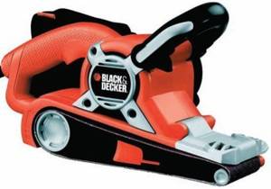 black decker bandschleifer rot