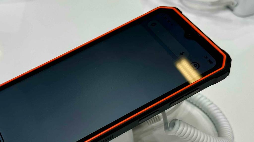 Blackview-Handy im Test: Detailansicht des Displays.