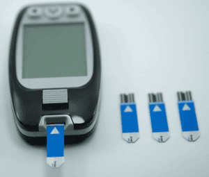 blutzuckermessgerät und teststreifen