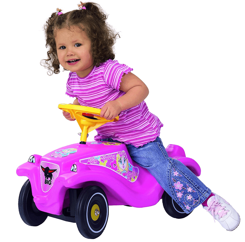 Bobby-Car im Test: Das Bobby-Car Classic in der Farbe Girlie Pink.