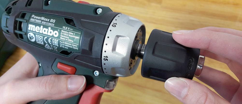 Metabo AKkuschrauber Bohrfutter abnehmen