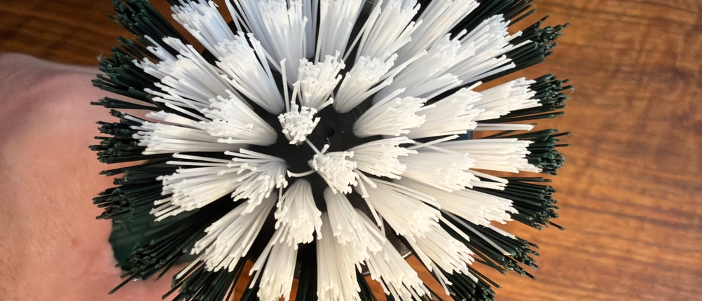 Ein Bürstenaufsatz der Bosch Home and Garden 06033E0000