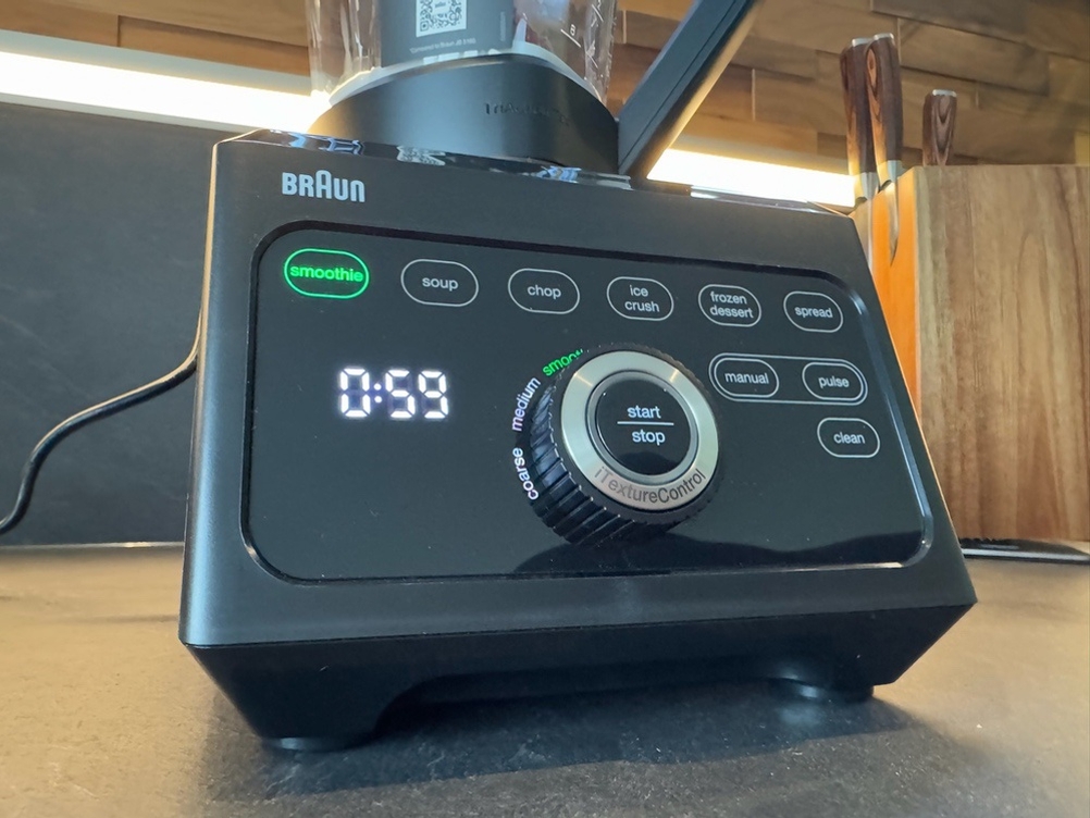 Bedienfeld des Braun JB9040BK