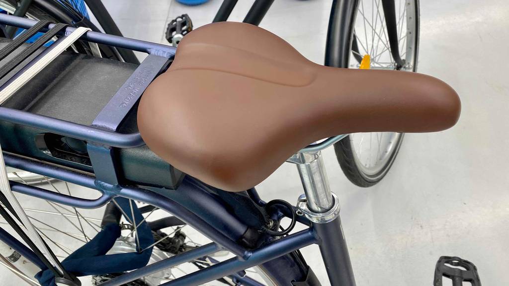 Sattel eines Damen E-Bikes