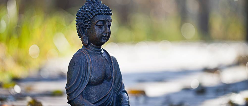 Buddha-Figur-Test