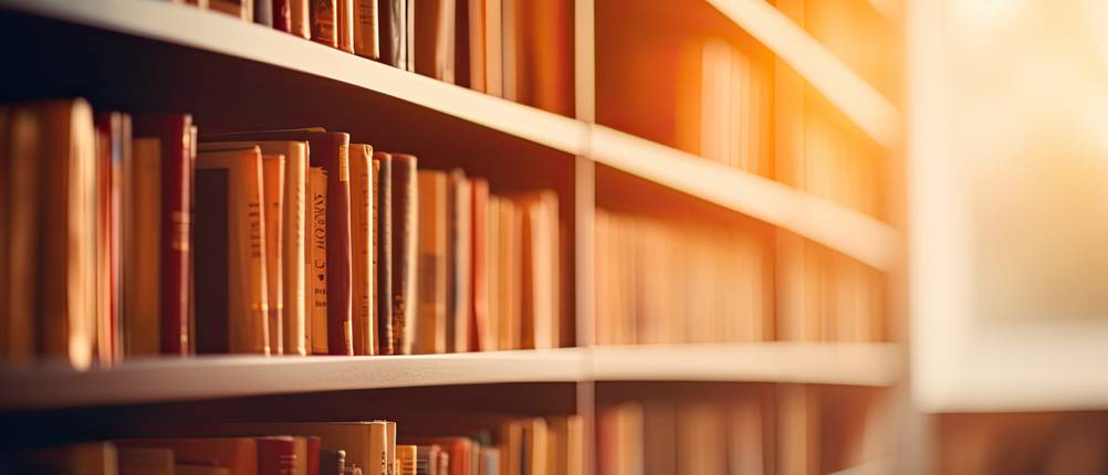 Bücher verkaufen im Test: Ein Regal voller Bücher.