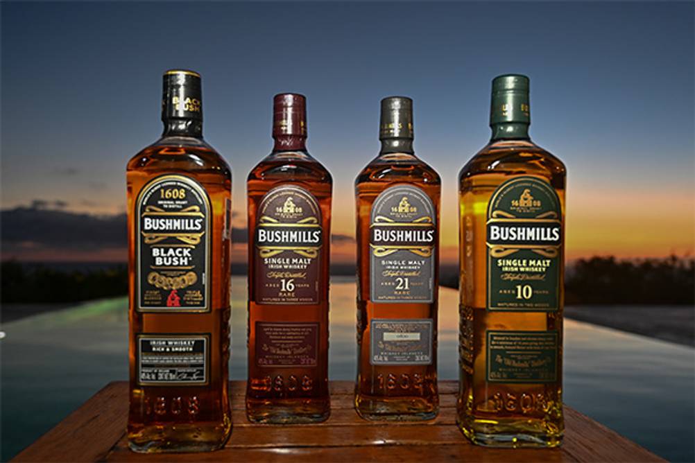 Bushmills im Test: Vier verschiedene Bushmills-Sorten im Vergleich.