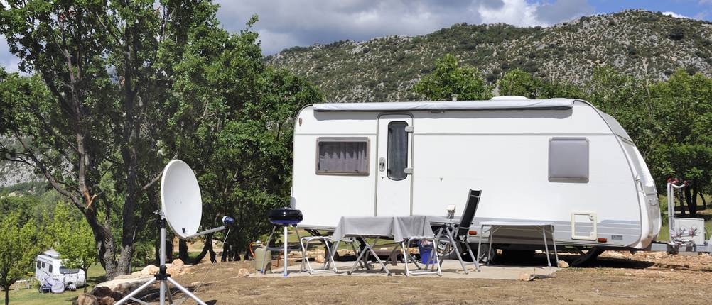 Camping-Sat-Anlage Test