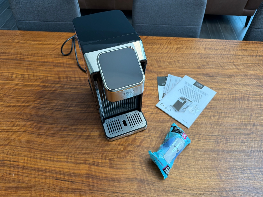 Der Lieferumfang des Caso HW 770 Advanced.