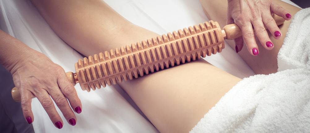 Cellulite-Massagegerät im Spa