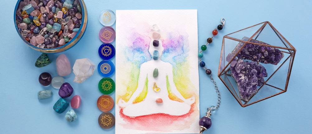 Chakra-Steine-Test