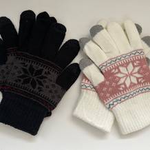 Damen-Handschuhe im Test: Zwei paar Handschuhe auf weißem Untergrund