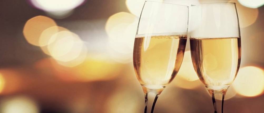 champagnerglas-test