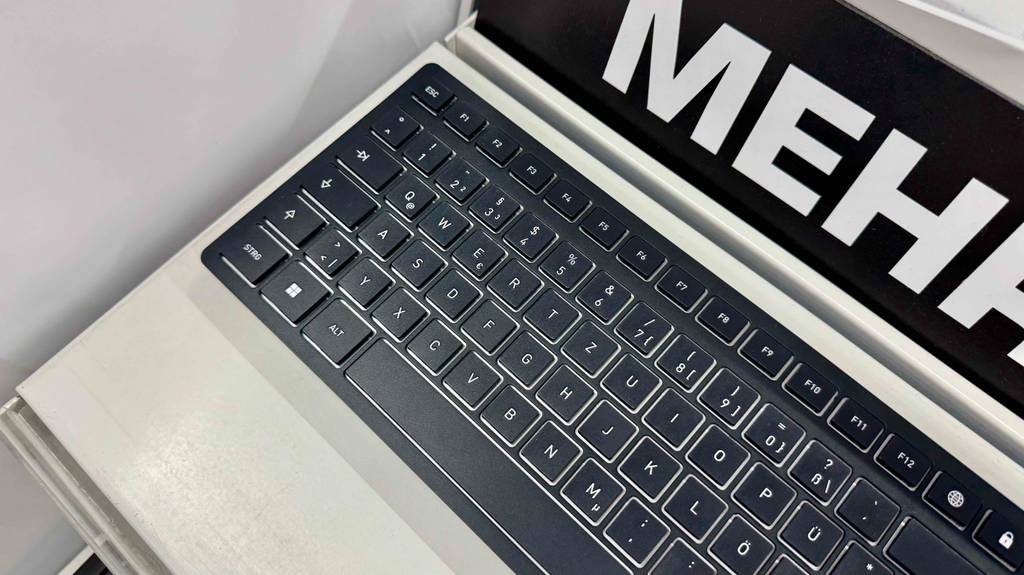 Blick auf die Tasten einer getesteten Cherry-Tastatur.