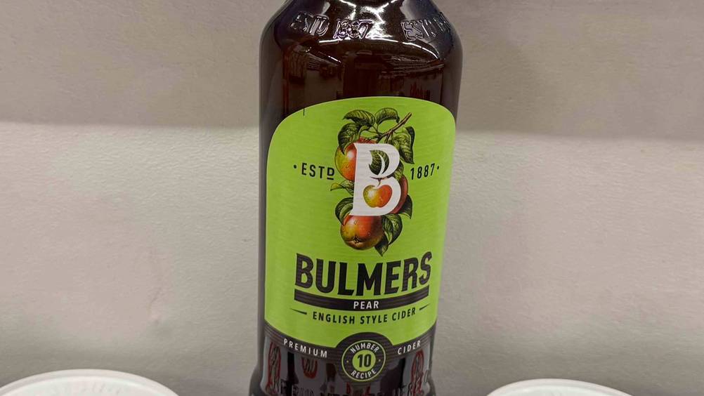 Cider getestet: Nahaufnahme des Labels mit Logo.